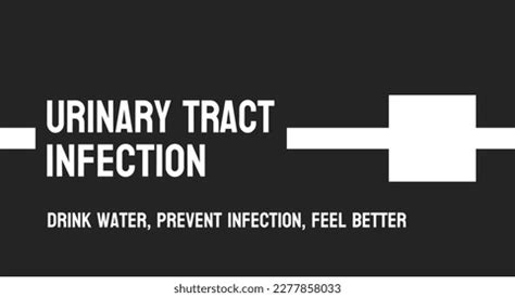 Uti Urinary Tract Infection Infection Urinary Stock Vector Royalty