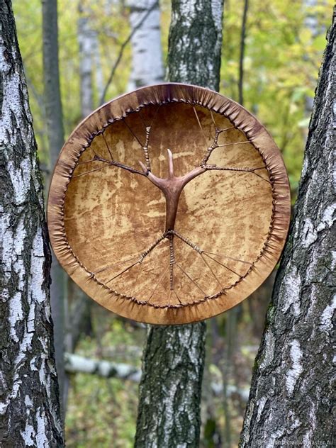 Шаманский бубен "ЗОВ ДУХА" в интернет-магазине на Ярмарке Мастеров ...