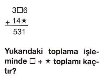 Verilmeyen Toplanan Bulma Test Sorular