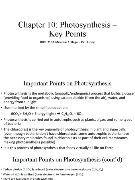 Chapter 10 Highlights Summary | PDF