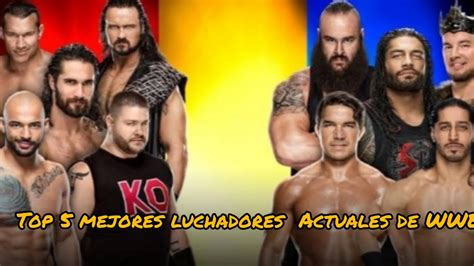 Top 5 mejores luchadores Actuales y jóvenes promesas de WWE Mi opinión