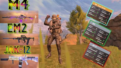 Top Best Gunsmith Loadout In Battle Royale M Legendary Em Jak