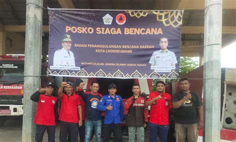 Pemko Lhokseumawe Buka Posko Siaga Bencana Selama Idul Fitri 2024