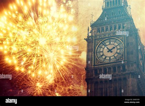 Big ben fireworks hi-res stock photography and images - Alamy