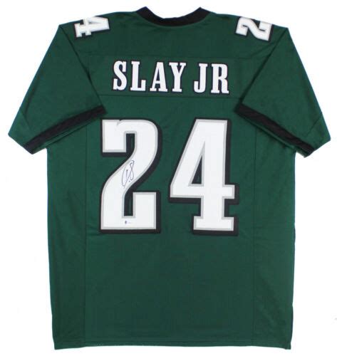 Darius Slay Jr Signed Philadelphia Eagles Signed Jersey JSA COA 3xPro