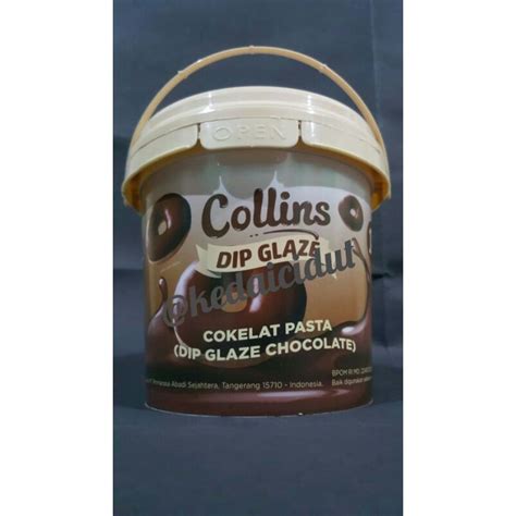 Jual Selai Coklat DIP Glaze Collins Coklat Tiramisu Stroberi Susu Keju