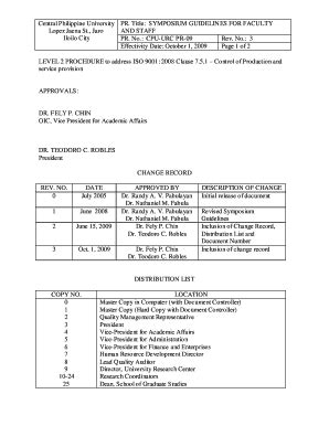 Fillable Online Urc Cpu Edu Symposium Guidelines For Faculty And Staff