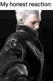 Vergil Reaction Vergil GIF - Vergil Reaction Vergil Reaction - Discover & Share GIFs