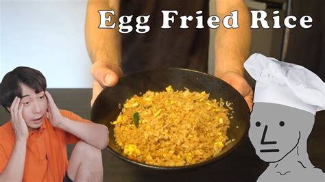 The Best Recipe On YouTube NPC Vs Uncle Roger Egg Fried Rice YouTube