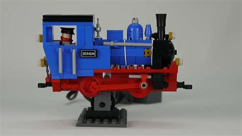 Lego Narrow Gauge Steam Engine With Coupling Rods From Bricks On Rails Youtube