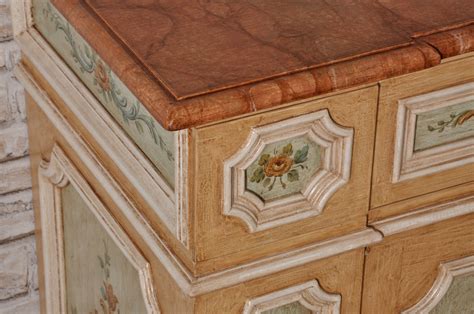 Credenza Veneziana Gigante Prodotta A Ante In Stile Luigi Xiv Barocco