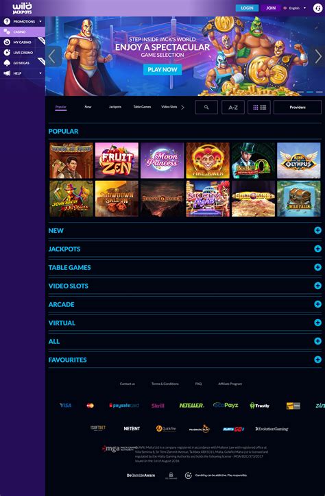 wild jackpots