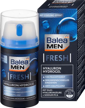 Balea Men Fresh Hyaluron Hydrogel Hidratantni Gel Sa Hijaluronskom