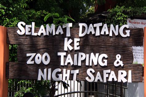 Taiping Zoo and Night Safari - GoWhere Malaysia