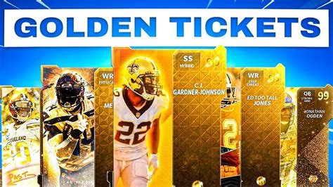 The TOP 10 Golden Tickets For Madden 23 YouTube