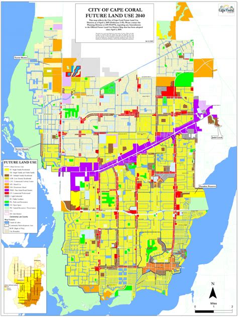 Cape Coral District Map