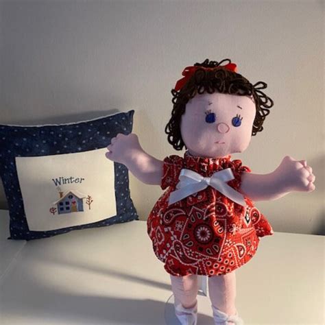 Handmade Cloth Doll Etsy