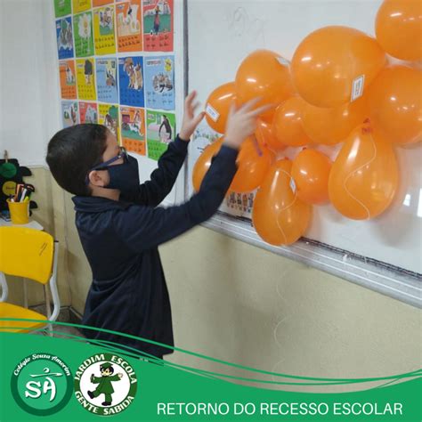 RETORNO DO RECESSO ESCOLAR Centro Educacional Souza Amorim