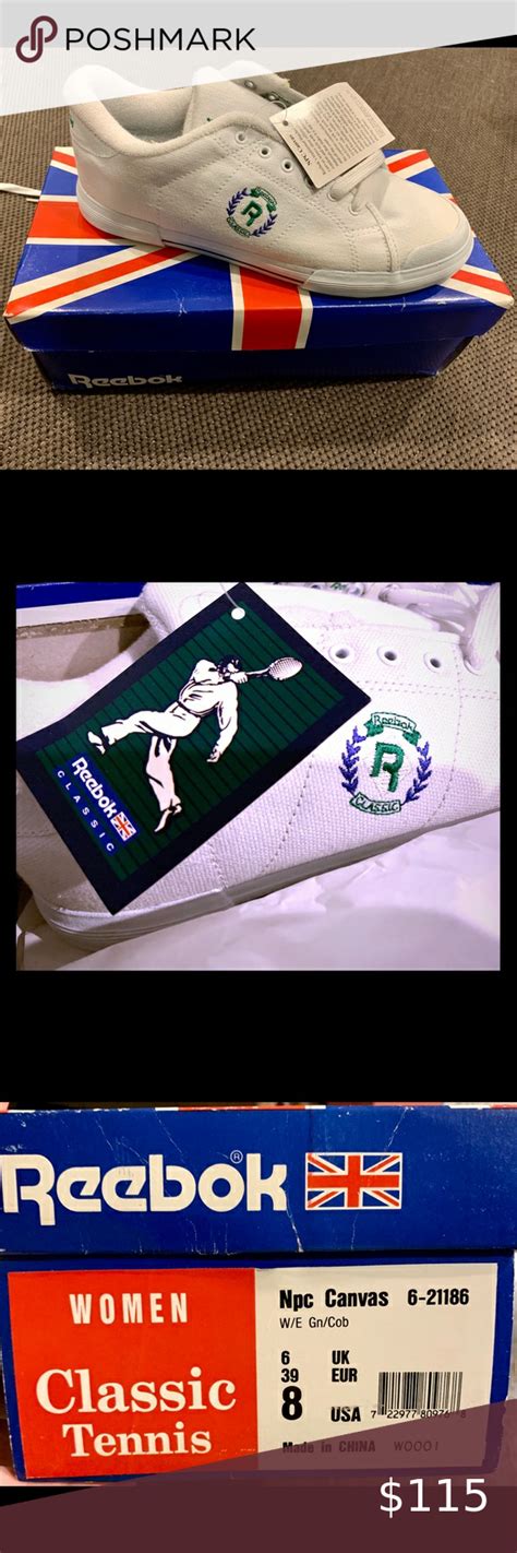 Reebok Classic Canvas Tennis Shoes Rare Vintage 8 | Reebok classic ...