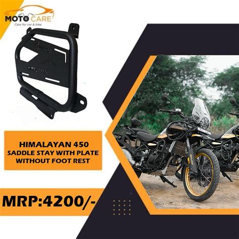 Saddle Stay With Plate Without Footrest For The Himalayan