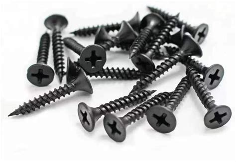 Black Gray Phosphated Bugle Head Gypsum Board Screw Coarse Thread