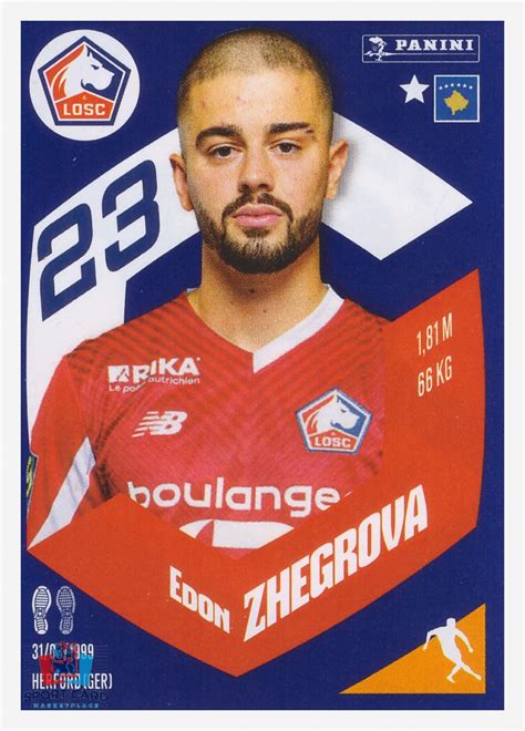 Panini Foot 2024 126 Edon Zhegrova LOSC Lille