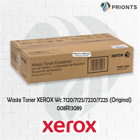 Waste Toner XEROX Wc 7120 7125 7220 7225 Original 008R13089 Prionts