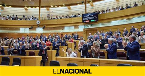 El Senado Aprueba El Veto A La Amnistía Y La Devuelve Al Congreso Para