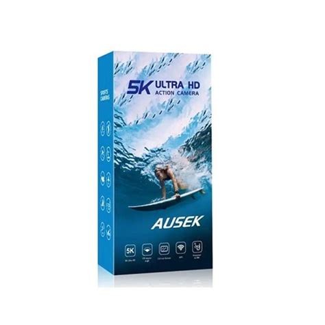 Ausek At M40r 5k Waterproof Action Camera