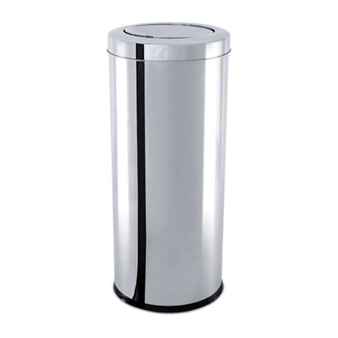 Lixeira Aço Inox Tampa Basculante 40 5 L Decorline Brinox