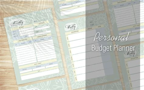 Personal Budget Planner :: Behance