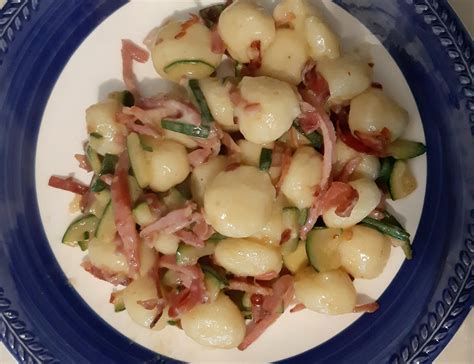 Gnocchetti Con Zucchine Speck E Pecorino Un Blog Di Panesalame