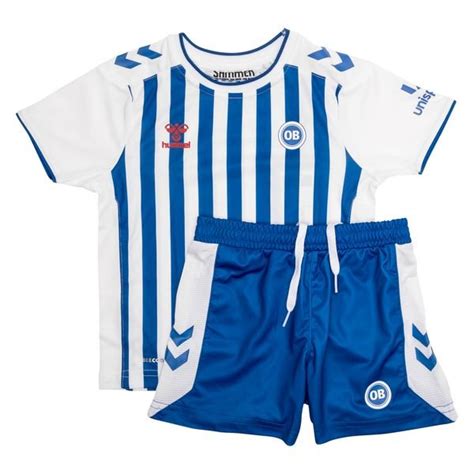 Odense Boldklub Heimtrikot 2022 23 Mini Kit Kinder Unisportstore At