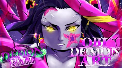 Daki Obi Blood Demon Art Showcase In Demonfall Roblox Daki Demon Art