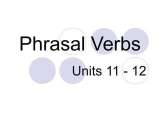 Phrasal Verbs PPT