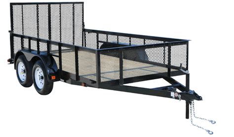 6x12 Utility Trailer with Ramp Gate |280C - Leonard USA