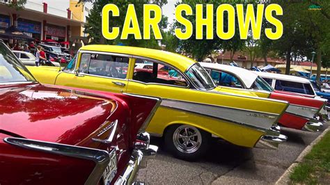 Car Shows Of The Classic Variety Classic Cars Hot Rods Street Rods