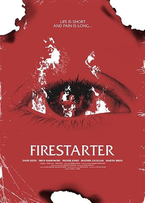 Stephen King's Firestarter Movie Poster | Stephen king, Heather ...