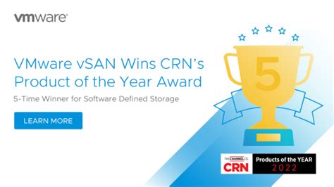 Vmware Vsan Product Of The Year Award For Software Defined Storage