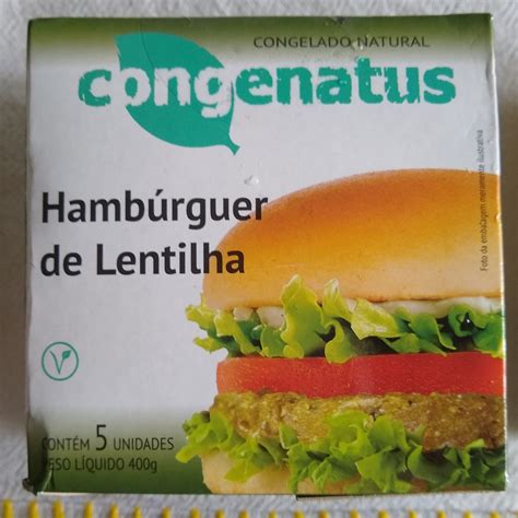 Congenatus Hamburguer De Lentilha Reviews Abillion