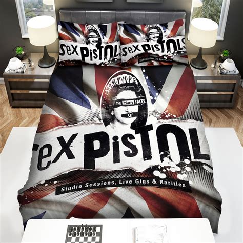 Sex Pistols The Many Faces Of Sex Pistols Bed Sheets Spread Comforter Duvet Cover Bedding Sets