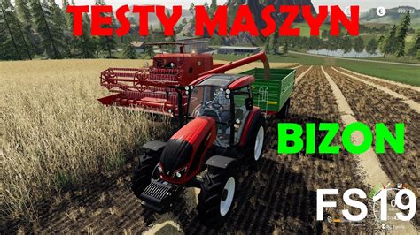 FS19 na PS4 TESTY MASZYN 2 Żniwa pszenicy YouTube