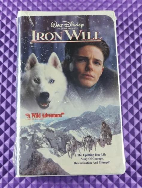 Iron Will Walt Disney Clamshell Vhs Sealed Picclick Uk