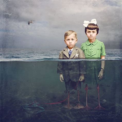 Artist Colorized Old Photos With Surreal Twist Narrative Photography