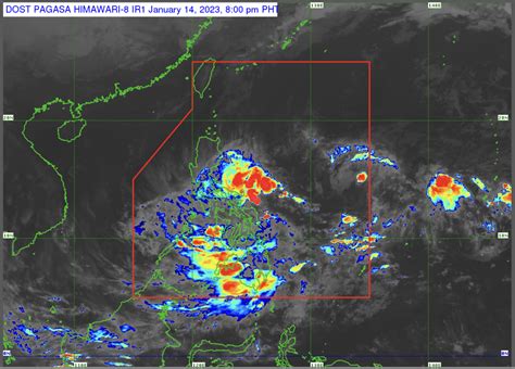 LPA To Bring Rain In Metro Manila Most Parts Of PH On Sunday Pagasa