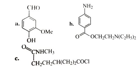 Identify The Functional Groups In The Following Compounds