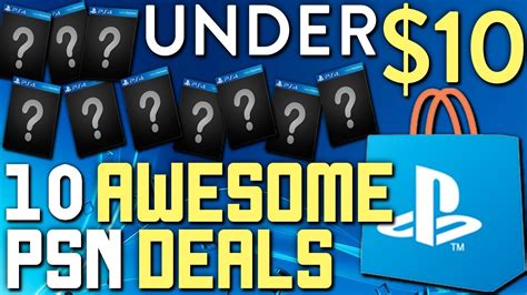 10 AWESOME PSN GAME DEALS UNDER 10 RIGHT NOW SUPER CHEAP PS4 GAMES