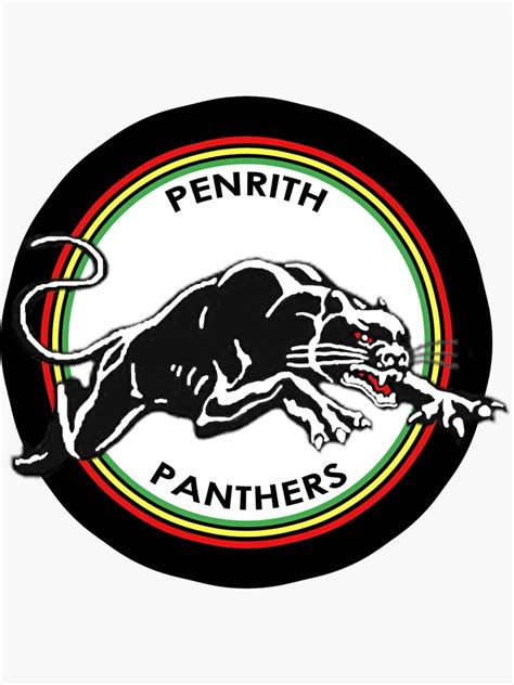 "classic penrith-panthers logo" Sticker for Sale by brandonrich999 ...