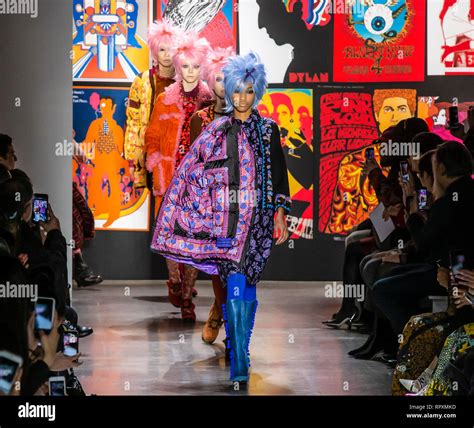 New York New York February 11 2019 Models Walk The Runway At Anna