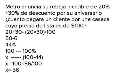 1 Metro Anuncia Su Rebaja Increible 20 30 De Descuento Por Su